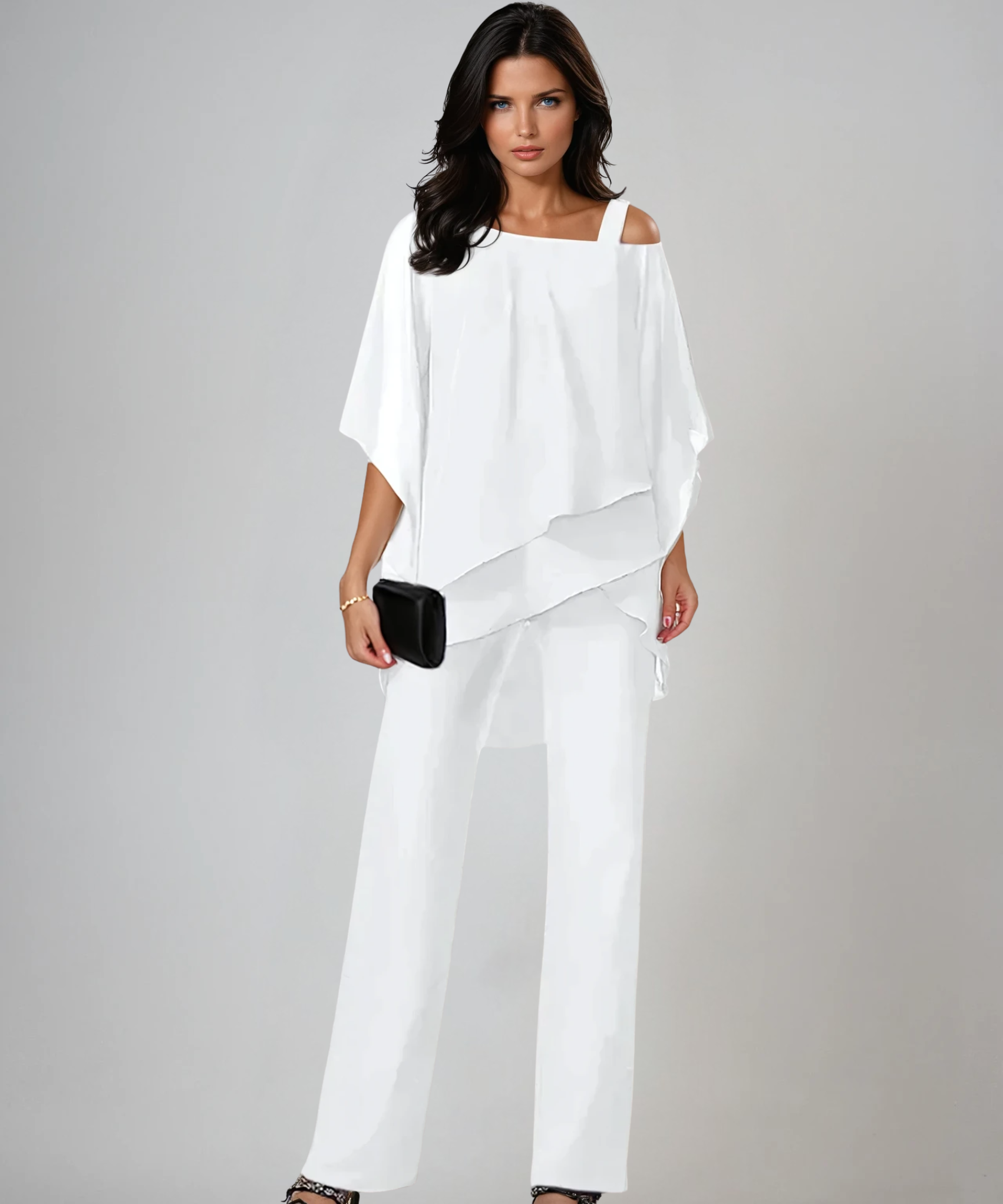 Caverton & Vale | Women's Layered Two-Piece Set | Relaxed Elegant Design