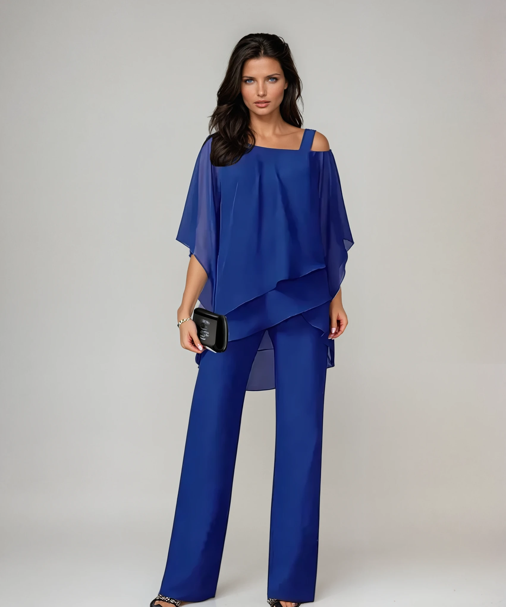 Caverton & Vale | Women's Layered Two-Piece Set | Relaxed Elegant Design