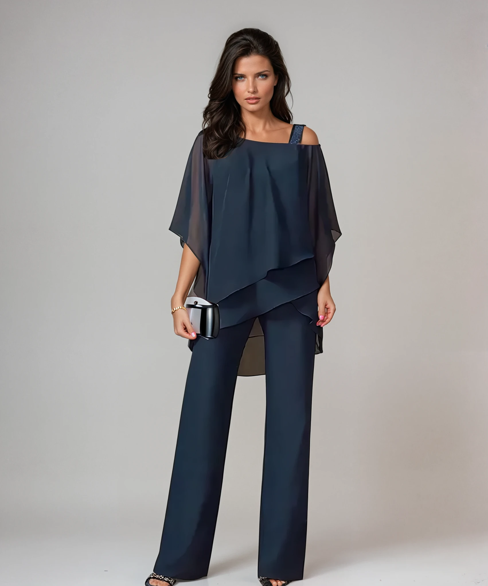 Caverton & Vale | Women's Layered Two-Piece Set | Relaxed Elegant Design